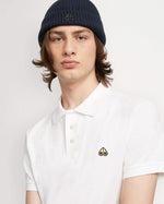 Moose Knuckles Gold Pique Polo