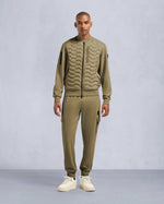 Moose Knuckles Mens Granite Bomber in Sage