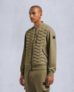 Moose Knuckles Mens Granite Bomber in Sage