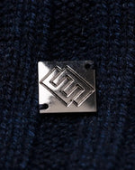 ETON cashmere beanie with metal logo