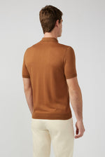 PAL ZILERI Knitted polo with buttons