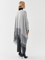 Max Mara Deodara Grey Poncho