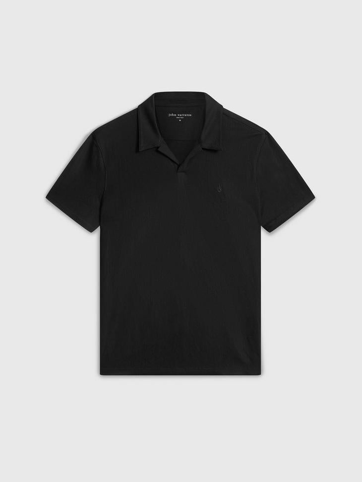 John Varvatos Short Sleeve Pique Polo