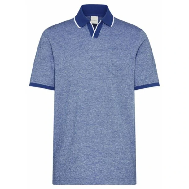 Bugatti Knit Polo in Blue