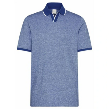 Bugatti Knit Polo in Blue