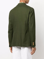 Tagliatore waffle-effect single-breasted blazer