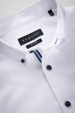 Bugatti Easy Care Long Sleeve White Shirt