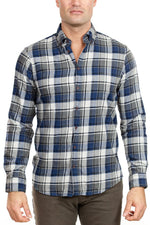 Brax - Dalton Check Shirt - Blue