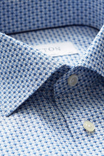 Eton Contemporary Fit Floral Micro Print Shirt