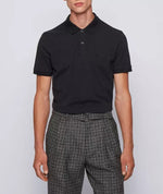 BOSS Paul cotton-blend polo shirt with chest logo