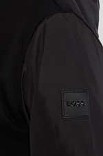 BOSS Seeger Mercerised Black Sweatshirt