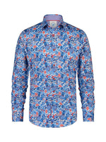 A Fish Named Fred Fruit Shirt in Light Blue