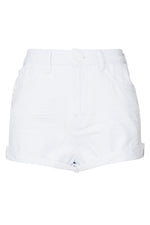 ONETEASPOON Bandits Shorts in White Beauty