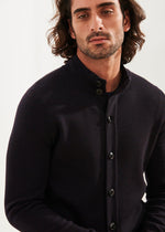 Patrick Assaraf Merino Full Button Sweater