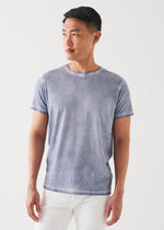 Patrick Assaraf Pima Cotton Vintage Wash T-Shirt