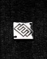 ETON cashmere beanie with metal logo