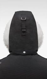 Moose Knuckles Men's Original Stirling Parka in Black with Natural Fox Fur