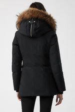 Mackage Akiva Ladies Down Filled Winter Coat With Signature Collar in Black